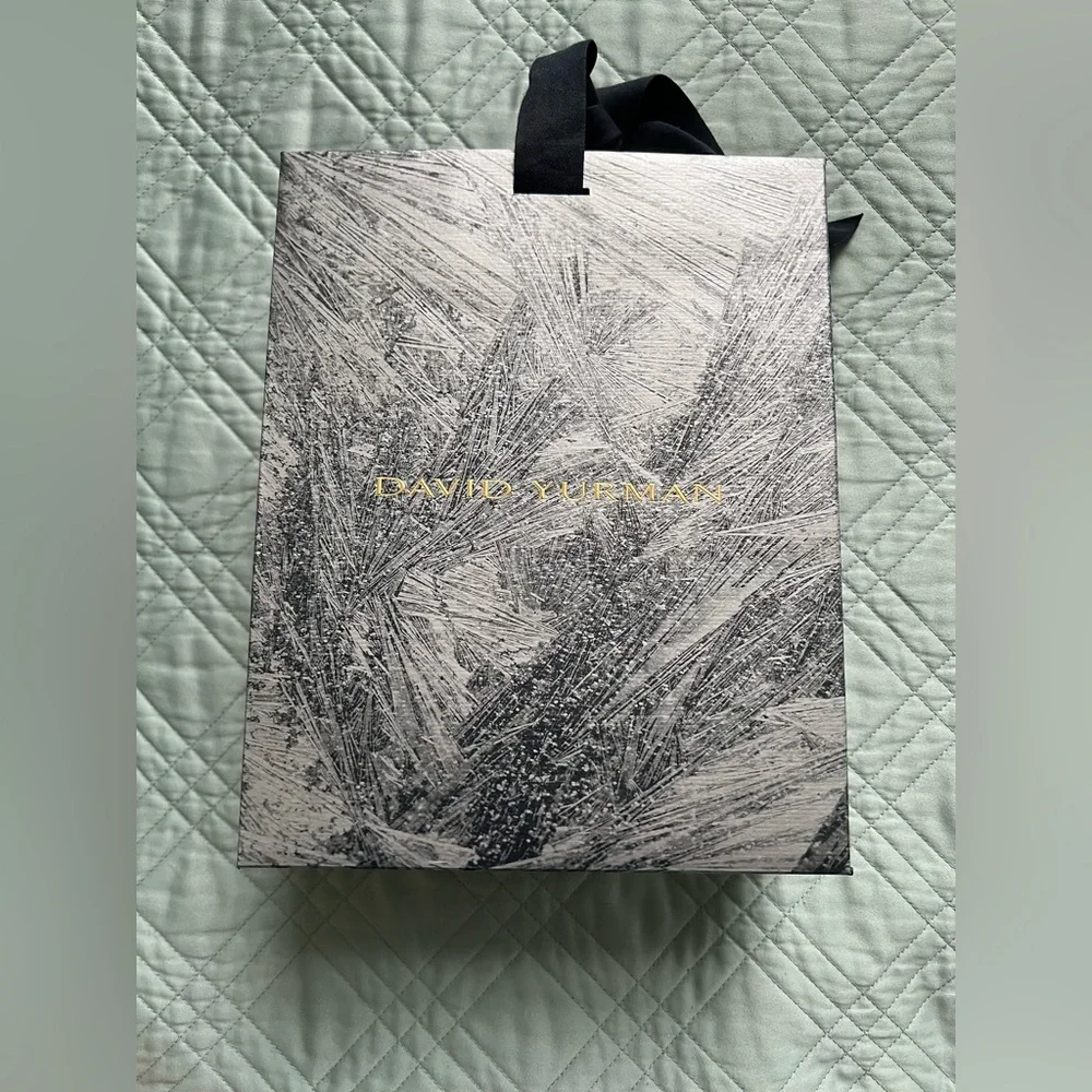 David Yurman Holiday Gift Paper Bag Shopping